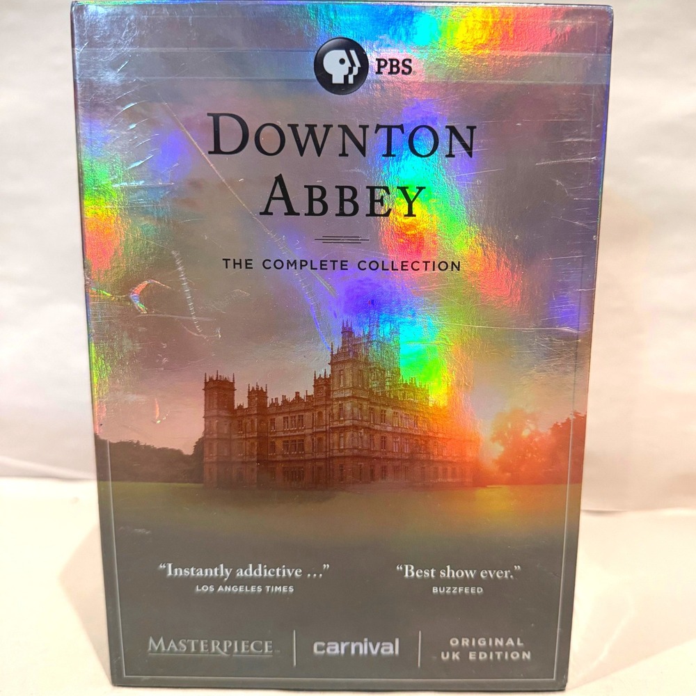 Downton Abbey The Complete Collection DVD 22 Disc Box Set All 6 Seasons SEALED